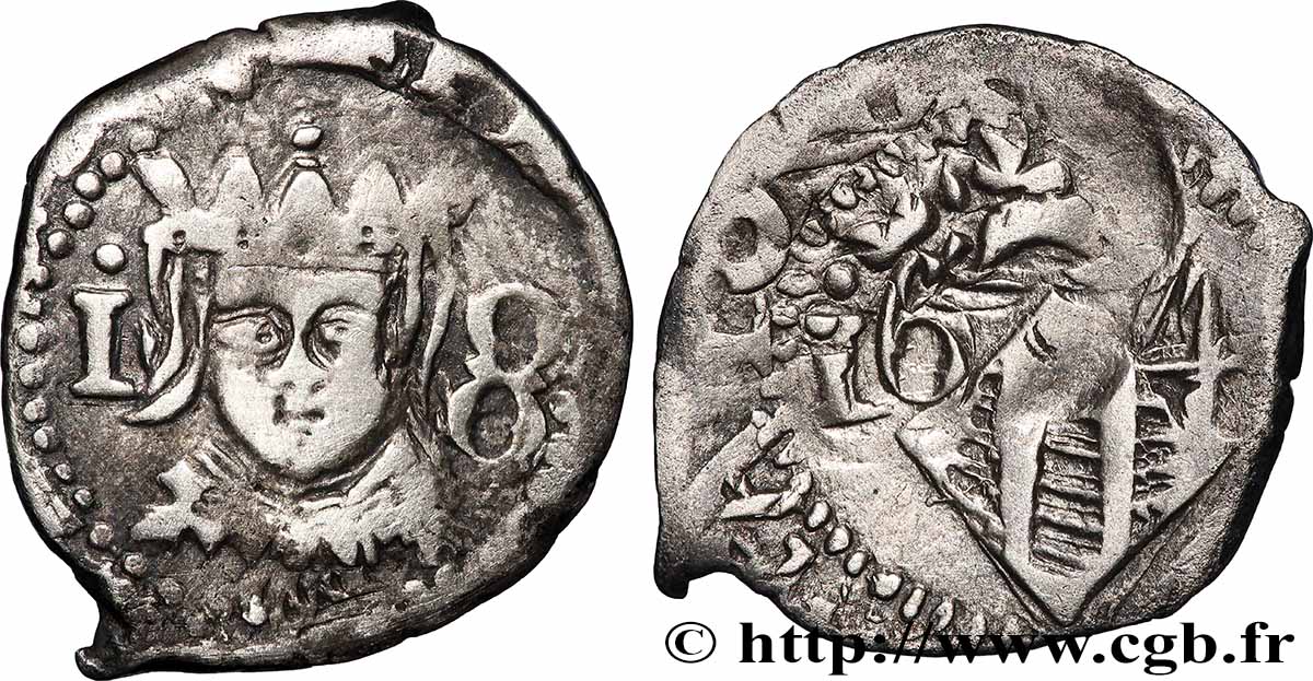 ESPAGNE - ROYAUME D ESPAGNE - PHILIPPE IV Real 1624 Valence TB+