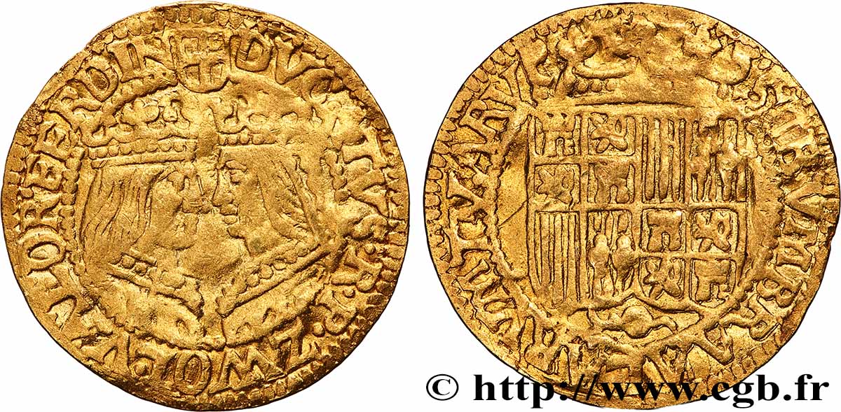 PROVINCES-UNIES - ZWOLLE Ducat au type de l’excellente d’Isabelle et Ferdinand n.d. Zwolle q.BB