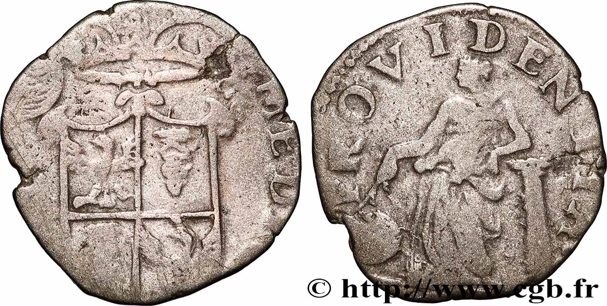 ITALIE - DUCHÉ DE MILAN - PHILIPPE II D ESPAGNE Parpagliola n.d. Milan B+