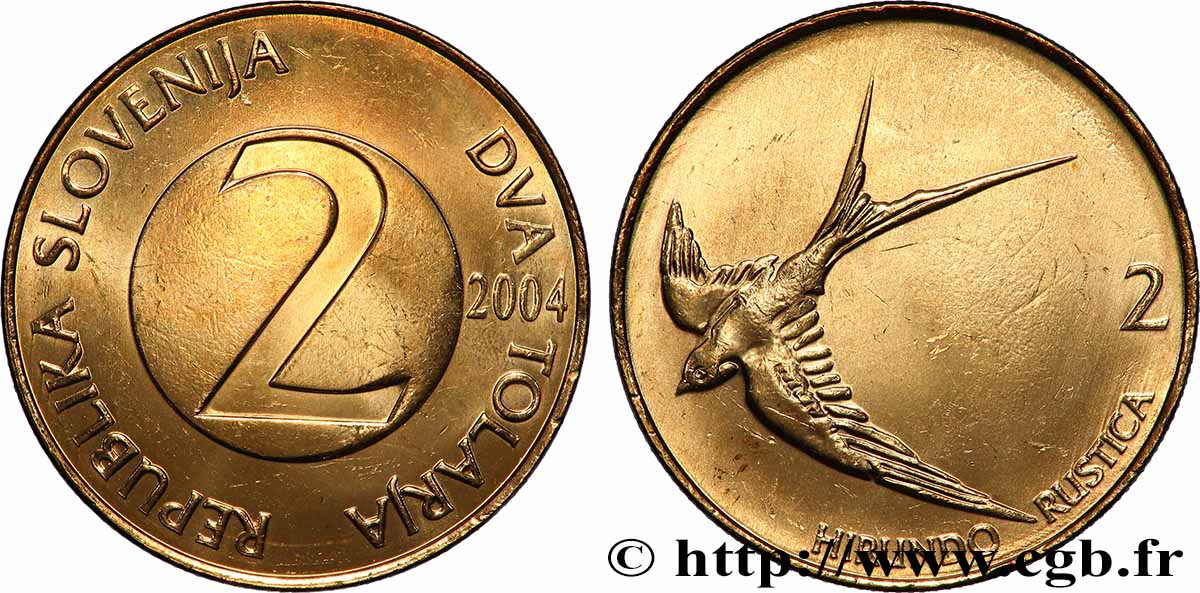 SLOVÉNIE 2 Tolarja hirondelle 2004 SPL