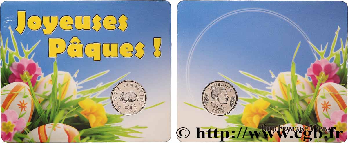 TANZANIA 50 Senti lapin 1988 SC