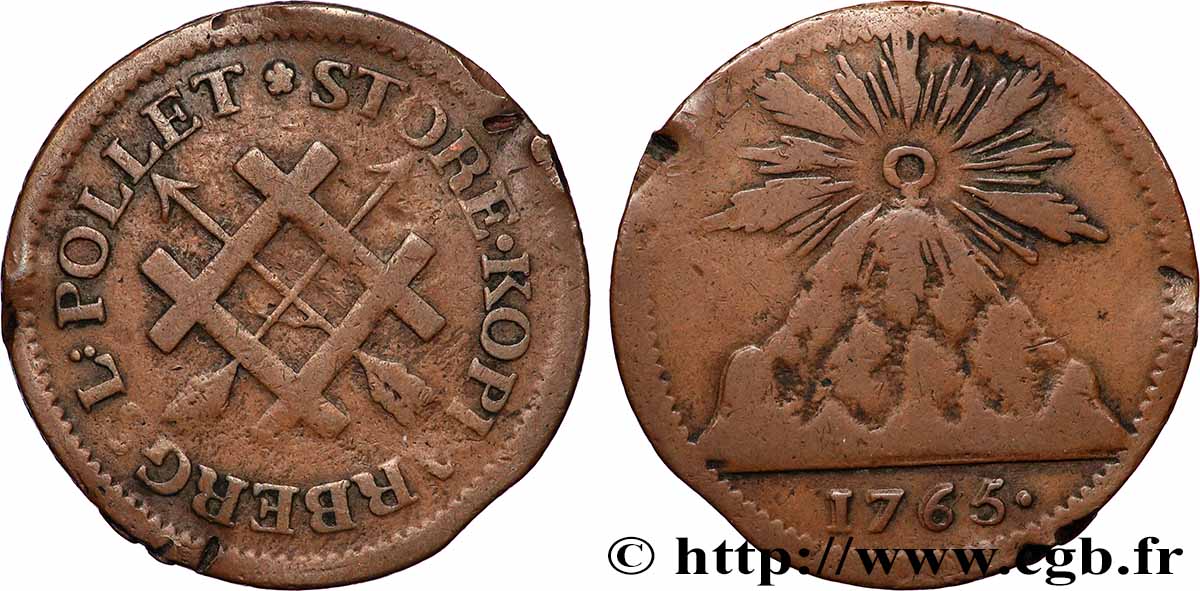 SUÈDE 6 Ore 1765 B+