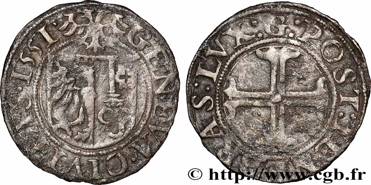 SUISA - REPUBLICA DE GINEBRA Sol 1551 Genève BC+