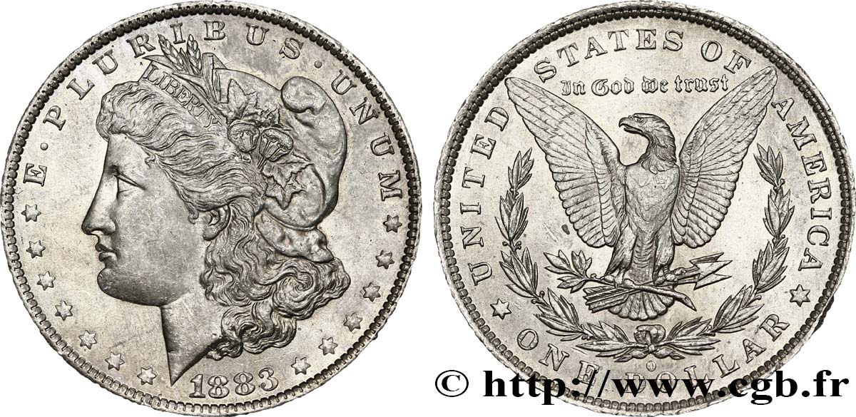 ÉTATS-UNIS D AMÉRIQUE 1 Dollar Morgan 1883 Nouvelle-Orléans SPL 