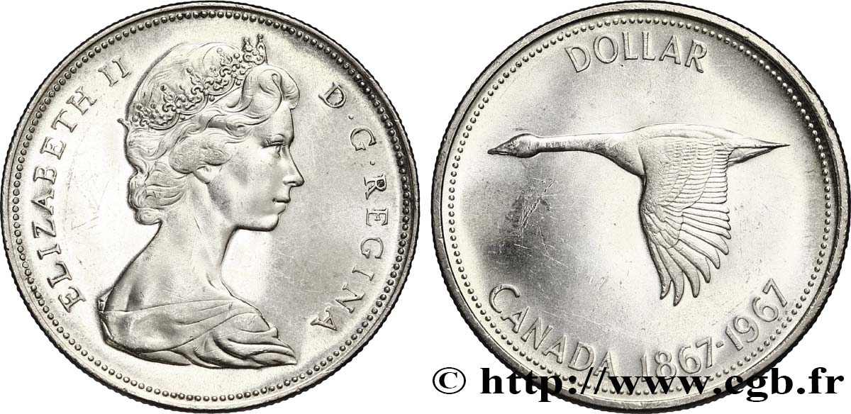 CANADA 1 Dollar centenaire de la Confédération 1967  MS 