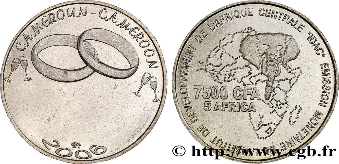 GUINÉE 6000 Francs Président Lansana Conté 2003  SPL 