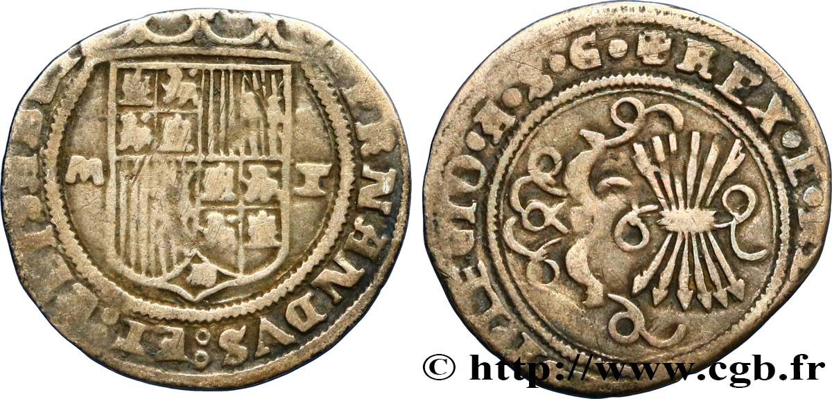 SPAIN - ISABELLA AND FERDINAND Réal n.d. Tolède VF