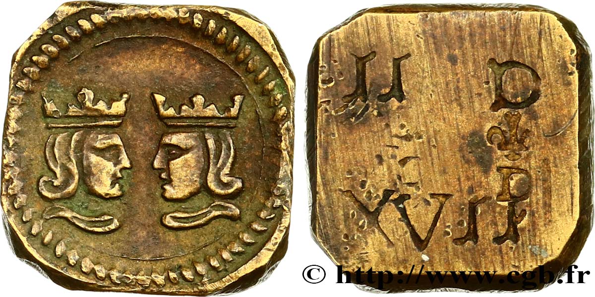 ESPAGNE (ROYAUME D ) - POIDS MONÉTAIRE Poids monétaire pour le ducat d’or n.d. France TTB
