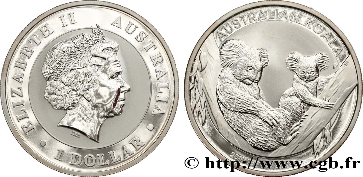 AUSTRALIE 1 Dollar Koala Proof 2011 SPL