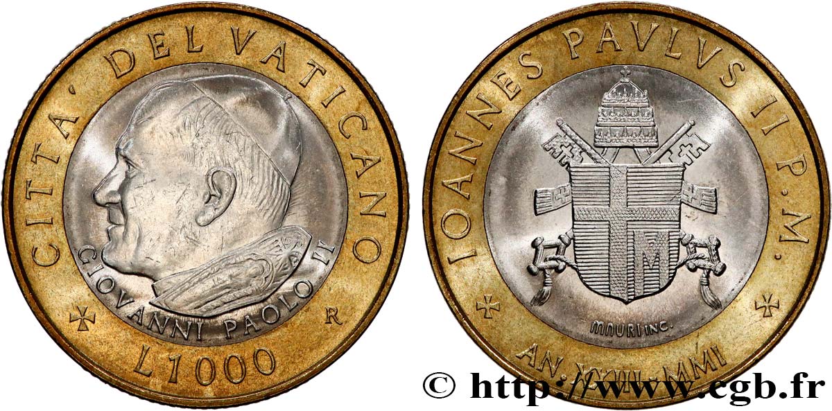 Vatican Et Tats Pontificaux Lire Jean Paul Ii Armes Rome Fwo