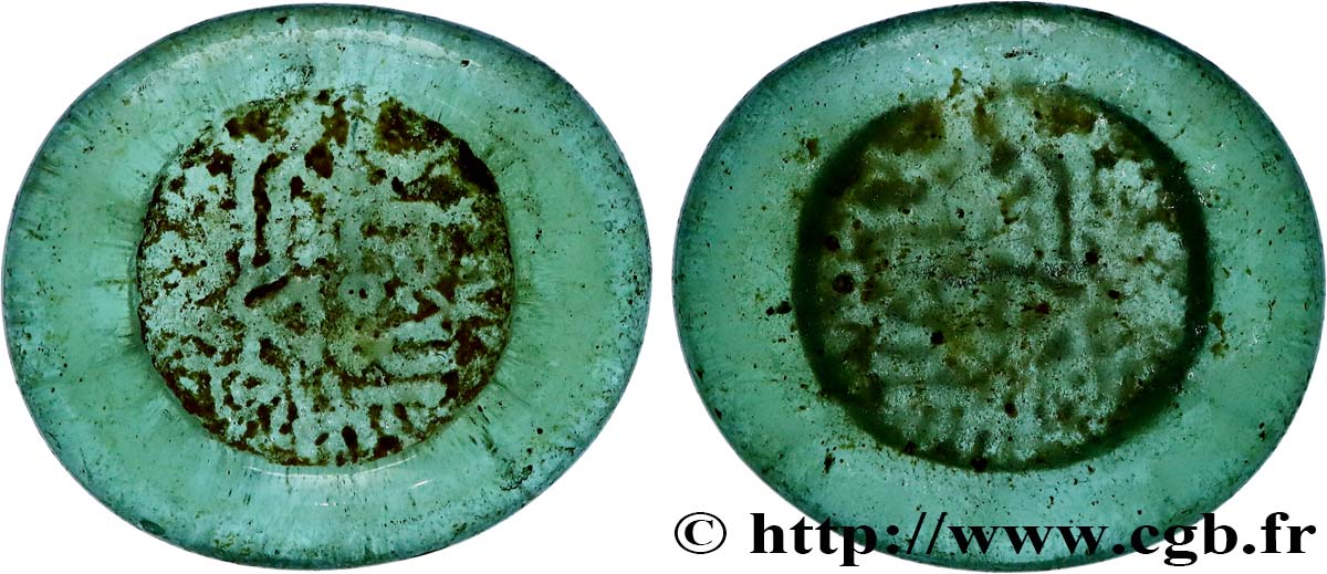 FATIMIDES - AL-MOUSTANSIR Poids d’un demi-dirham XIe s. fVZ