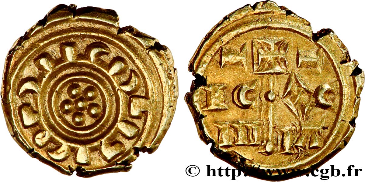 SICILY - KINGDOM OF SICILY - FREDERICK II OF HOHENSTAUFEN Multiple de tari d’or n.d. Messine AU 