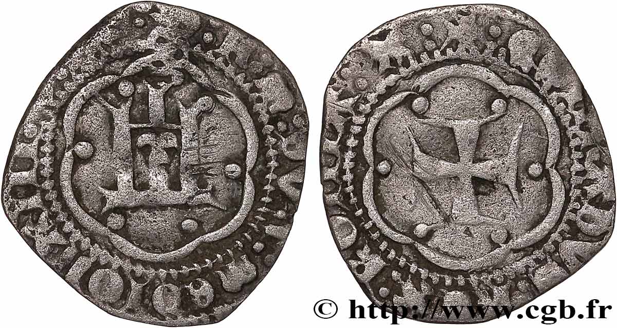 ITALIE - GÊNES - PHILIPPE MARIE VISCONTI Soldino n.d. Gênes TB+