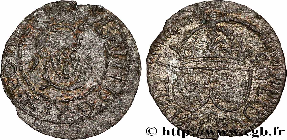 POLOGNE Solidus Sigismond III n.d. TB+