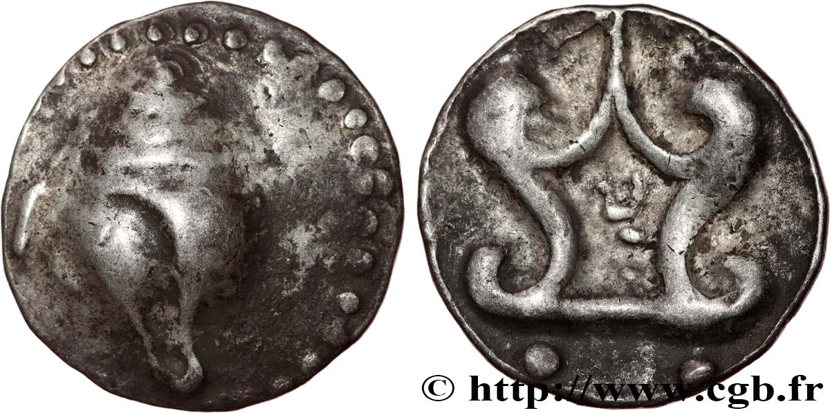 MYANMAR Unité d’argent - Royaume Mon c. IVe siècle Pegu SS 