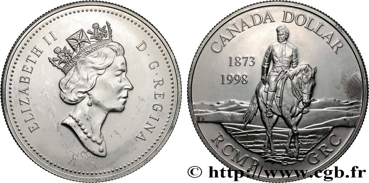 CANADA 1 Dollar Proof Police montée 1998  MS 