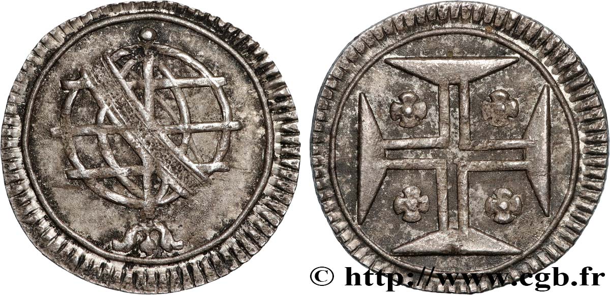 PORTUGAL - ROYAUME DU PORTUGAL - JOSEPH Ier Vintem (20 Reis) n.d. Lisbonne TTB