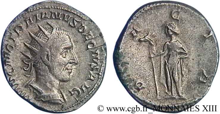 TRAIANUS DECIUS Antoninien de poids lourd VZ