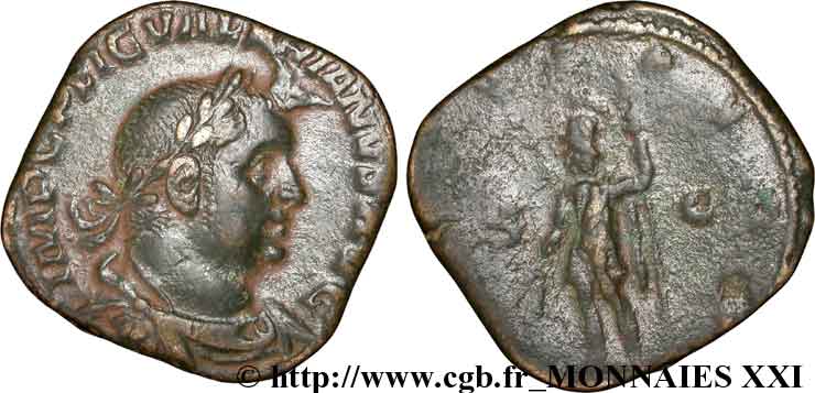 VALERIANUS I Sesterce, (GB, Æ 29) SS/S