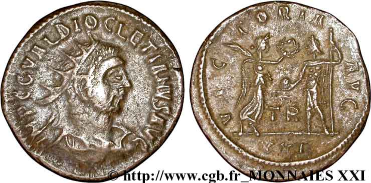 DIOCLETIAN Aurelianus XF/AU