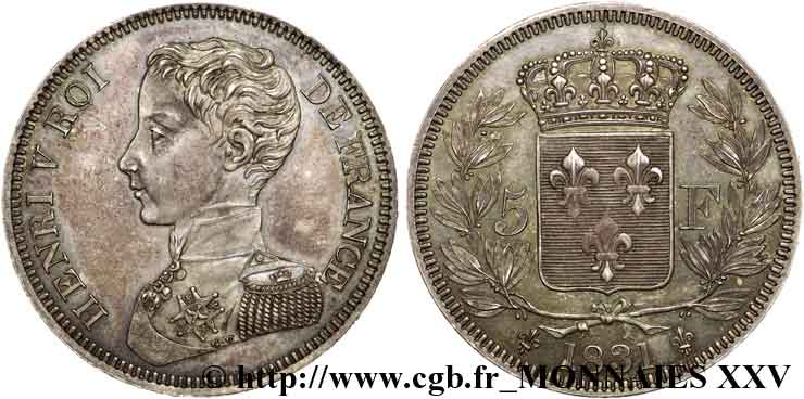 5 francs 1831  VG.2690  MS 