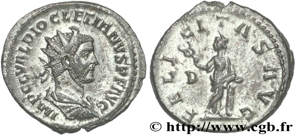 DIOCLETIAN Aurelianus MS/AU