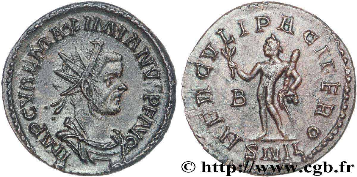 MAXIMIANUS HERCULIUS Aurelianus fST/VZ