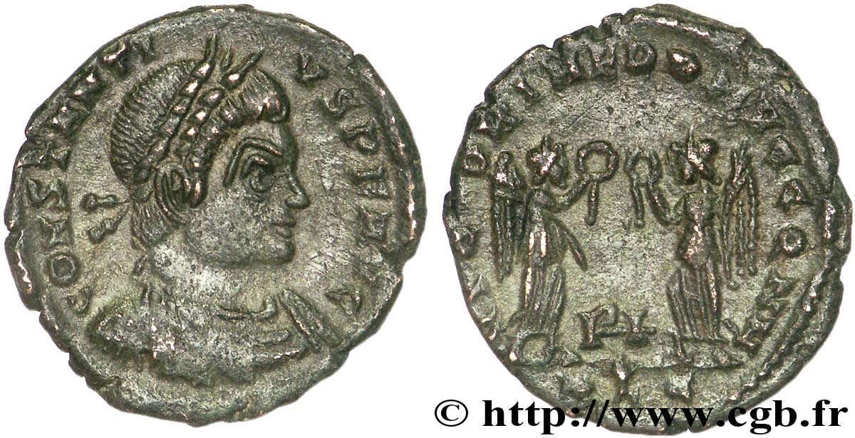 COSTANZO II Centenionalis ou nummus AU