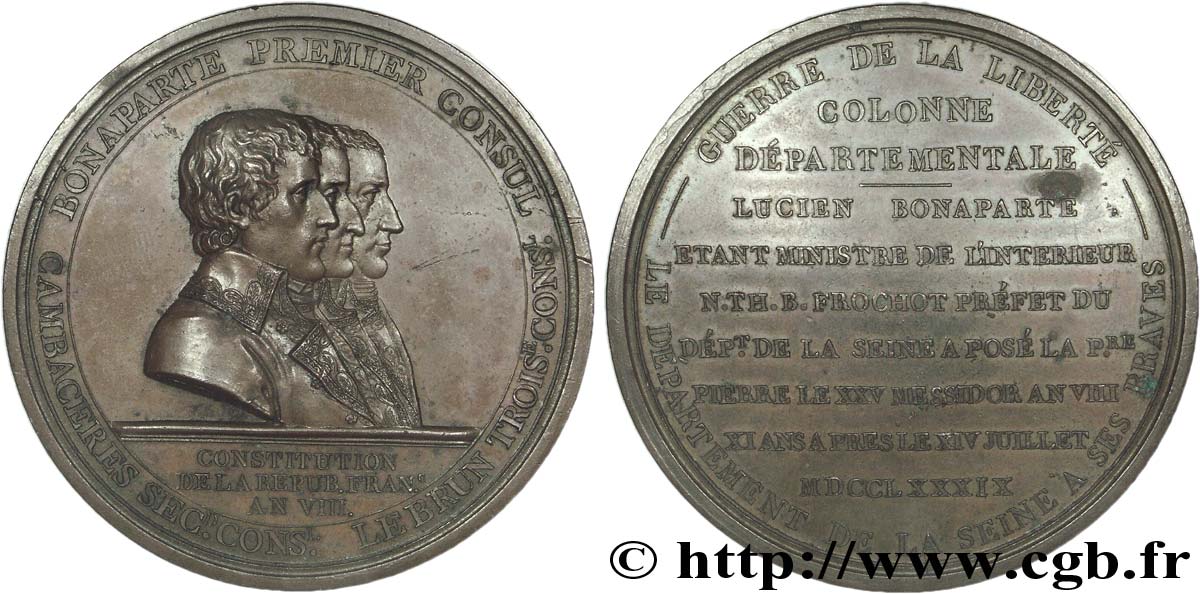 CONSOLATO Médaille BR 60, Colonne Départementale SPL