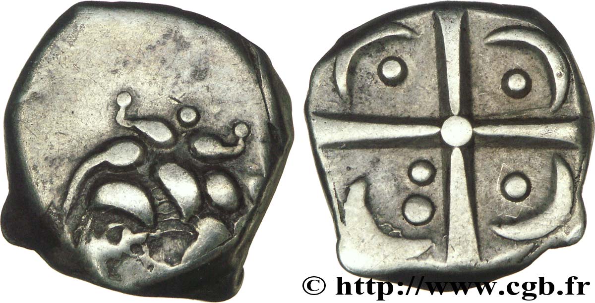 LONGOSTALÈTES (Région de Narbonne) Drachme “au style languedocien”, S. 279 TB/TTB