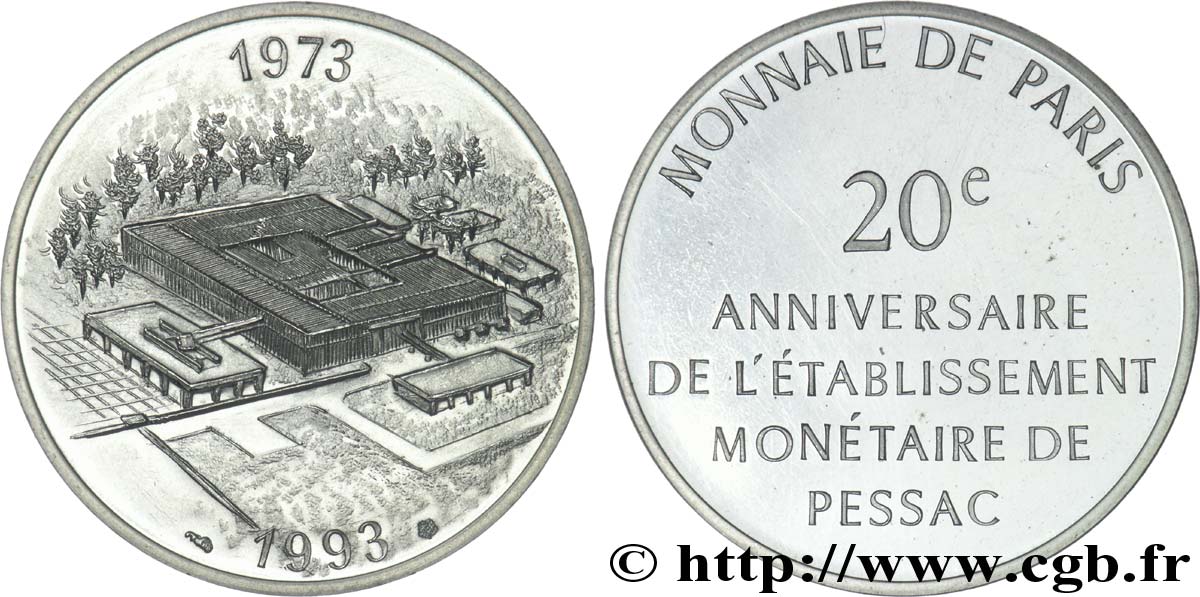 Essai de module 100 francs Pessac 1993 Paris FDC