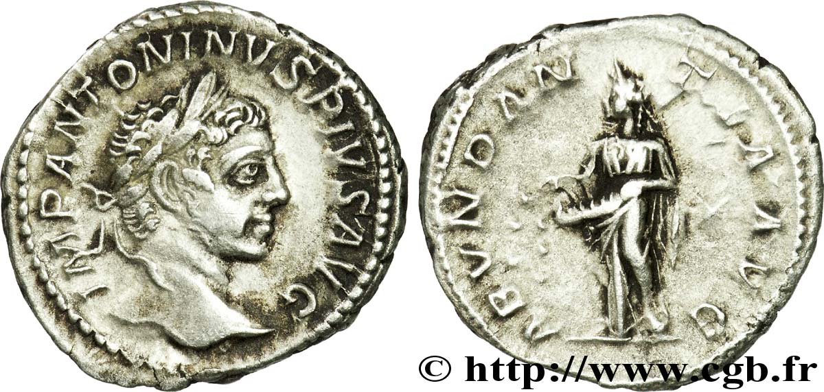 ELIOGABALO Denier AU/XF