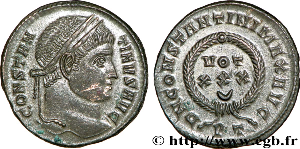 CONSTANTIN Ier LE GRAND Centenionalis ou nummus FDC