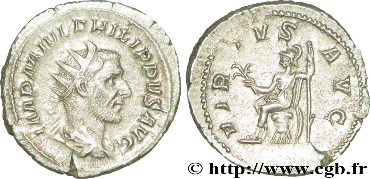 PHILIPPE Ier L ARABE Antoninien SUP