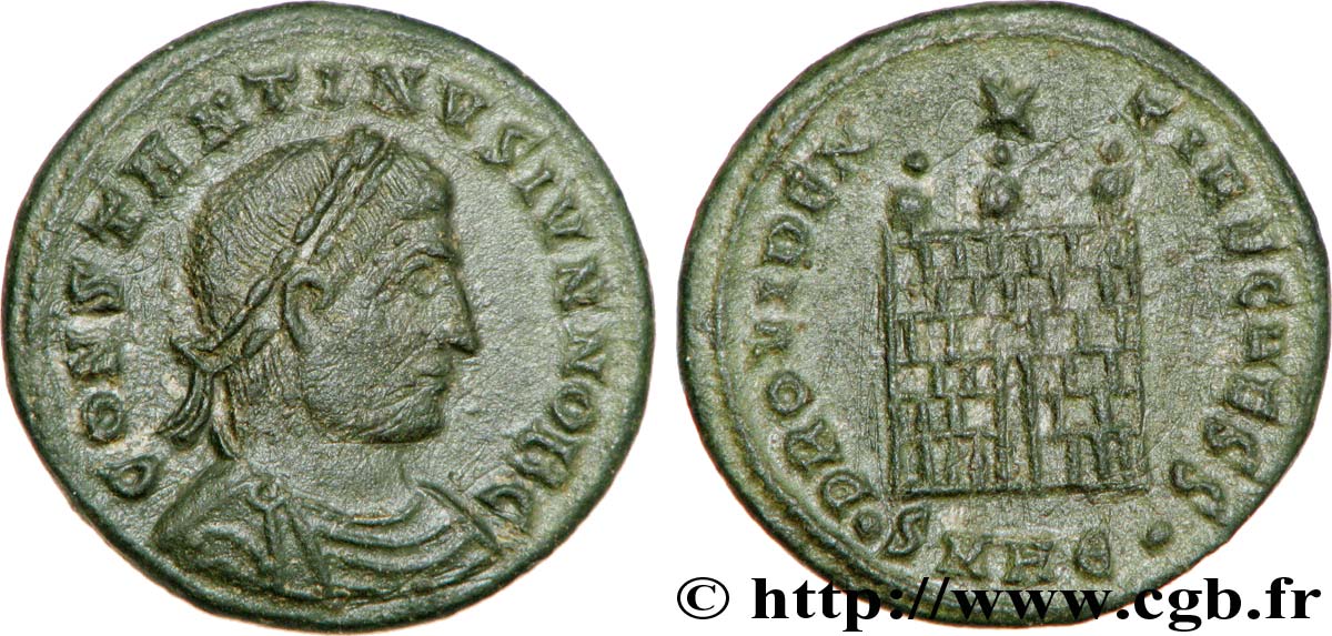 CONSTANTINUS II Centenionalis ou nummus VZ