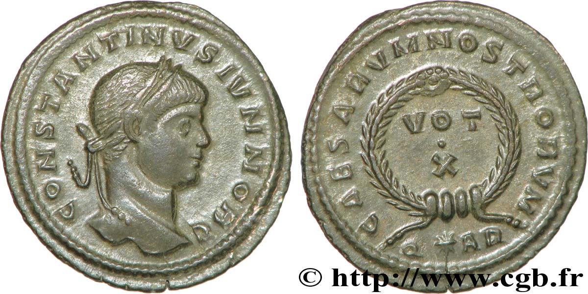 CONSTANTIN II Centenionalis ou nummus SPL