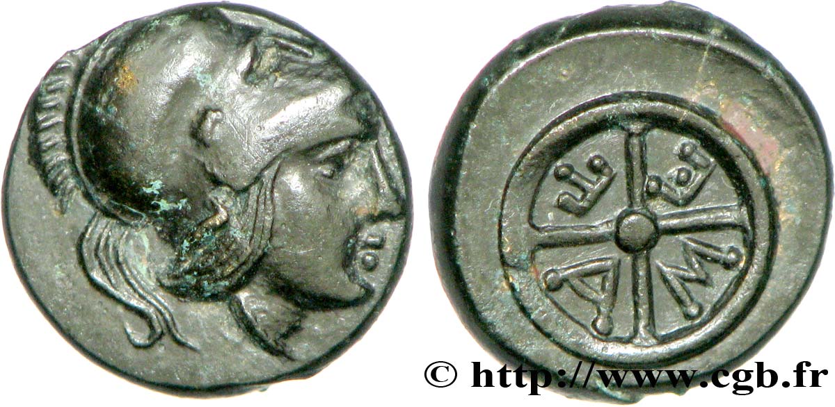 THRACE - MESEMBRIA Bronze, (PB, Æ 17) AU