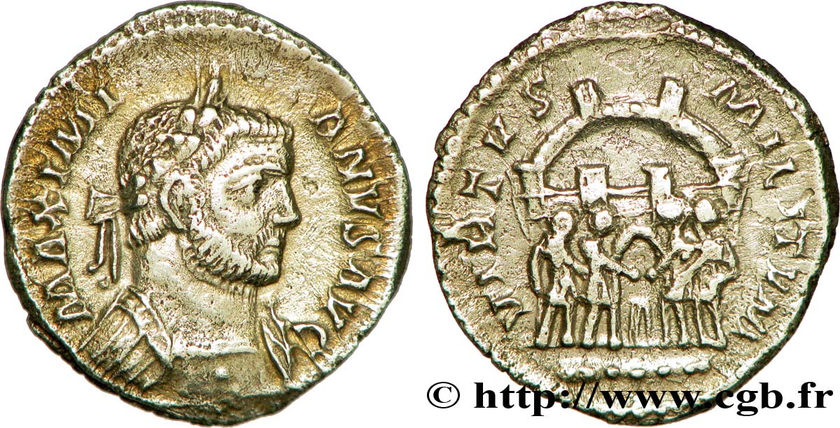 MAXIMIEN HERCULE Argenteus SUP/TTB+