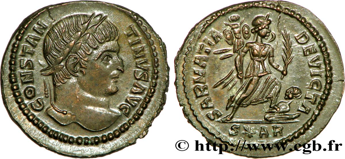 CONSTANTIN Ier LE GRAND Centenionalis ou nummus SPL