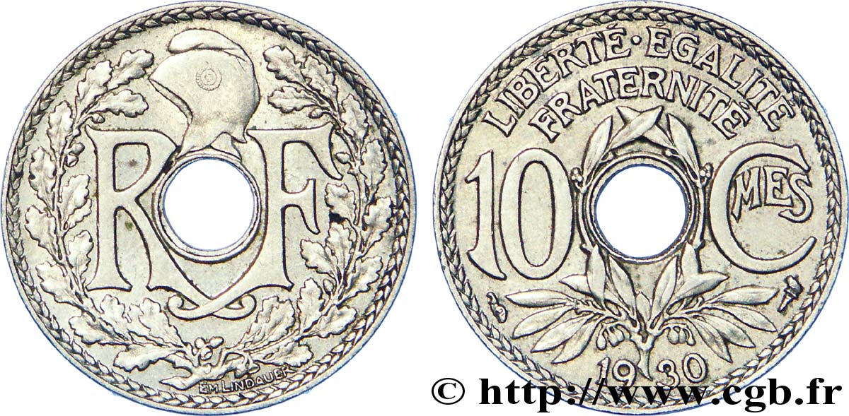10 centimes Lindauer 1930  F.138/17 SUP 