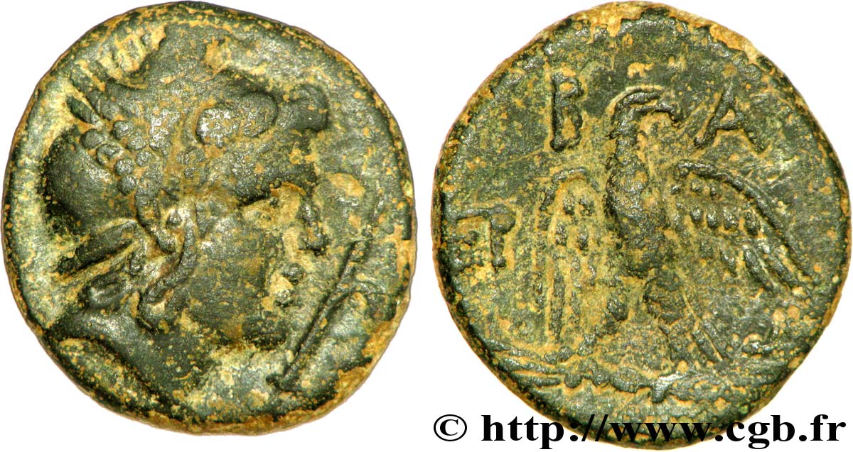 MAKEDONIEN - MAKEDONISCHE KÖNIGE - PERSEUS Bronze, (PB,  Æ 21) SS
