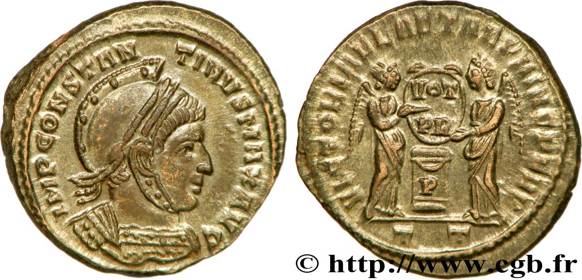 CONSTANTIN Ier LE GRAND Centenionalis ou nummus FDC