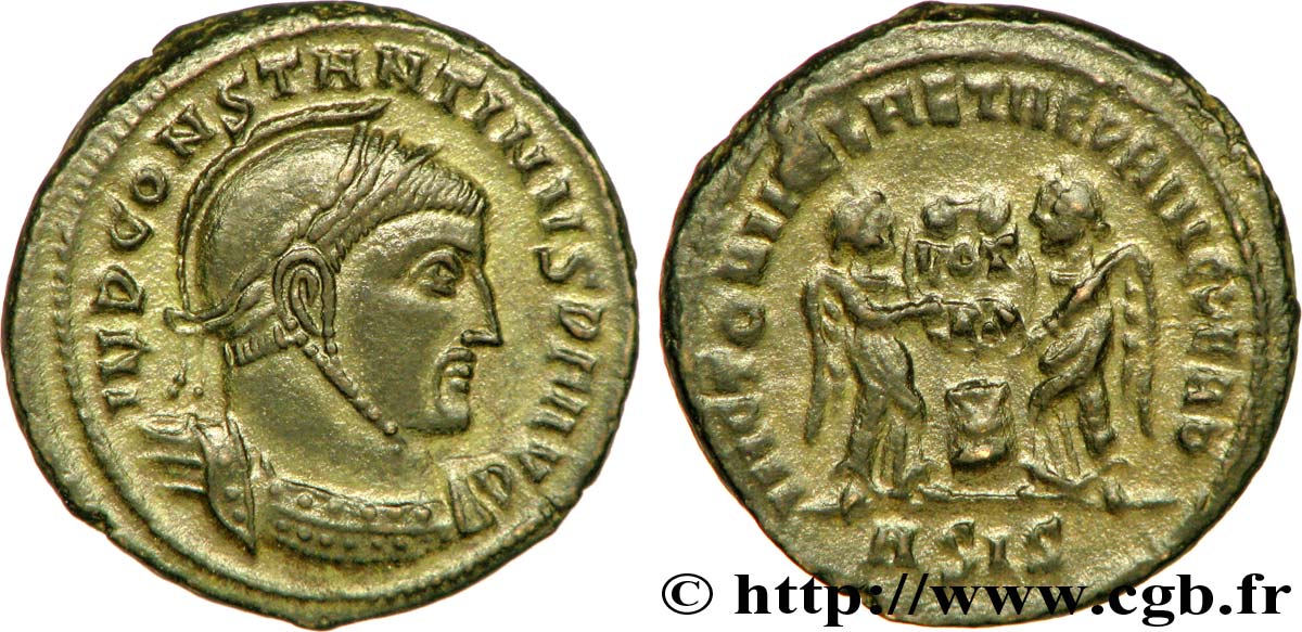 CONSTANTIN Ier LE GRAND Centenionalis ou nummus SUP