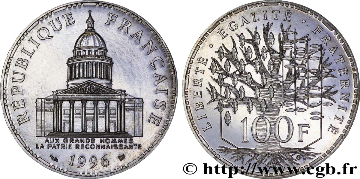 100 francs Panthéon 1996  F.451/18 fST 