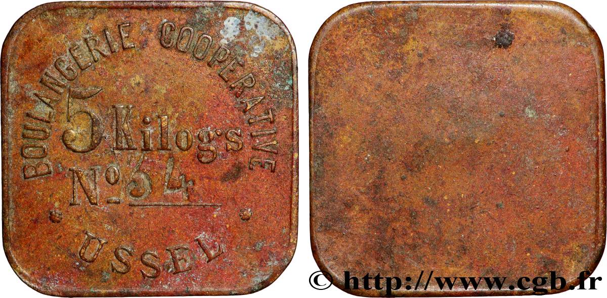 BOULANGERIE COOPERATIVE 5 Kg de Pain Boulangerie Coopérative de Ussel XF