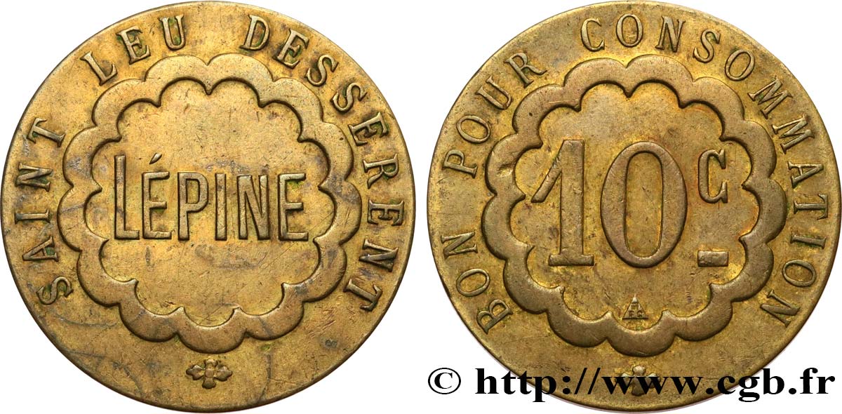 LEPINE 10 CENTIMES TTB