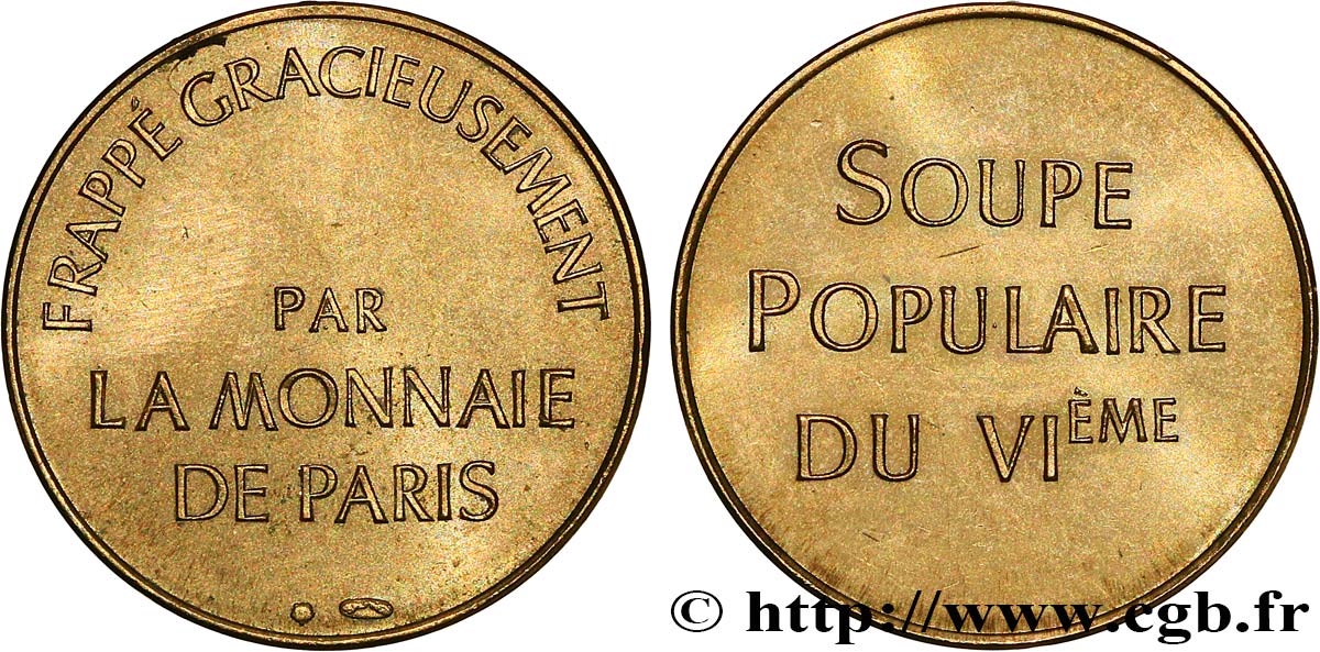 LA MONNAIE DE PARIS SOUPE POPULAIRE SPL