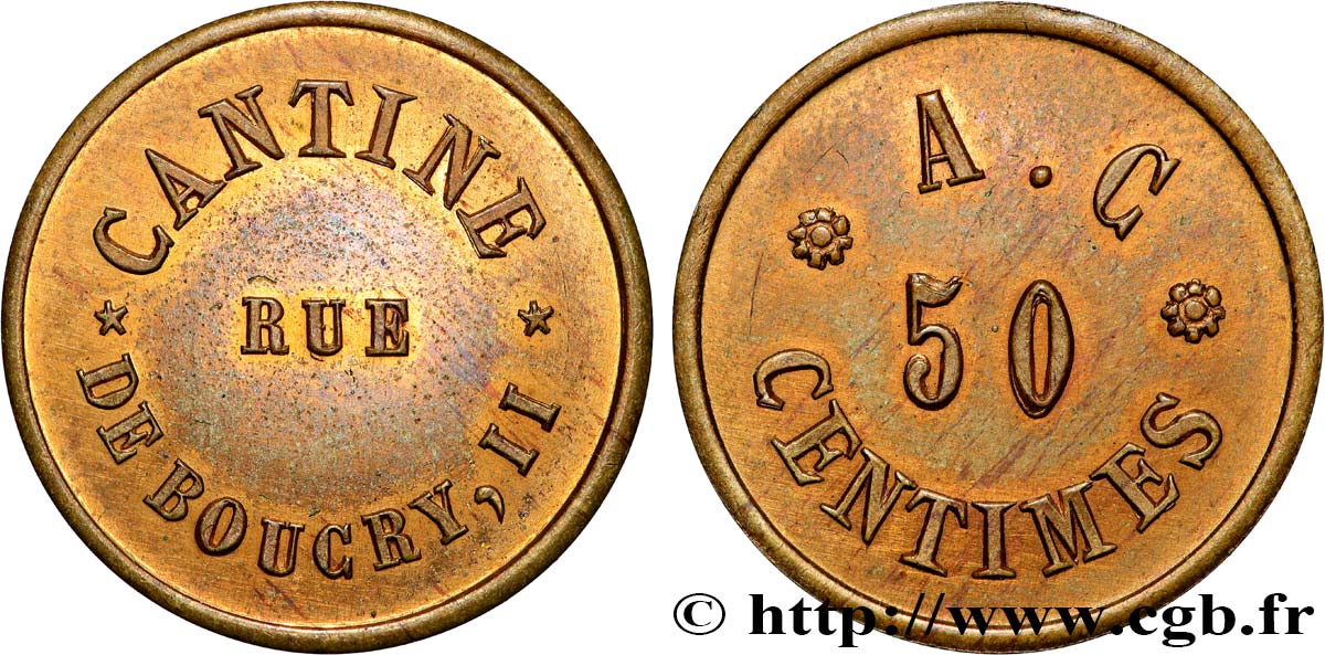 CAFES BRASSERIES ET RESTAURANTS 50 Centimes - Cantine rue de Boucry SUP
