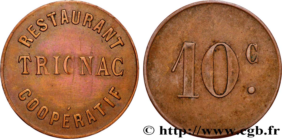 CAFES BRASSERIES ET RESTAURANTS 10 Centimes Restaurant Coopératif SS