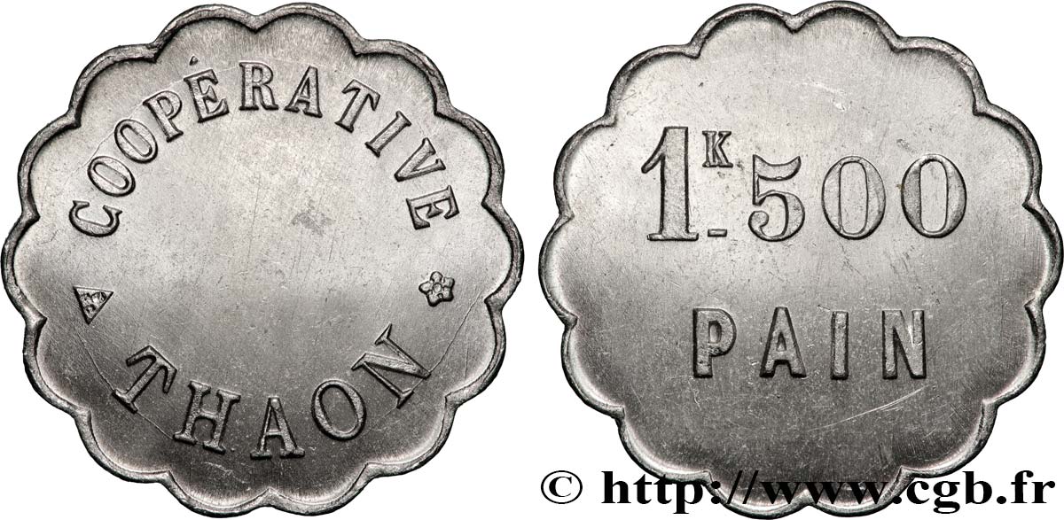 COOPERATIVE 1 Kg 500 Pain Coopérative Thaon SUP